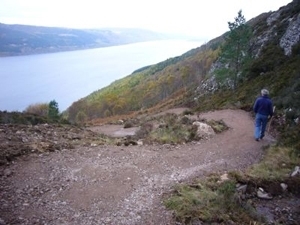 Walking on the trail of the Seven Lochs