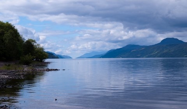 Loch view from the private beach at Balachladaich